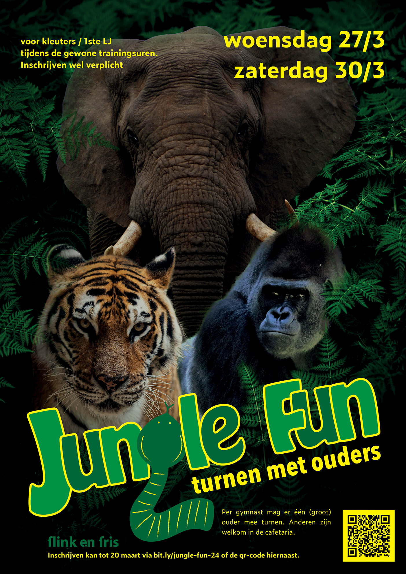 affiche jungle fun